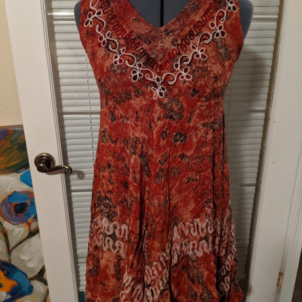 Bohemian style sundress